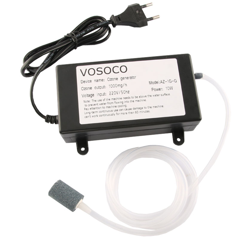 مولد الأوزون VOSOCO ، منقي هوا - مراجعة Marine Aquarium Ozone Generator وسعره