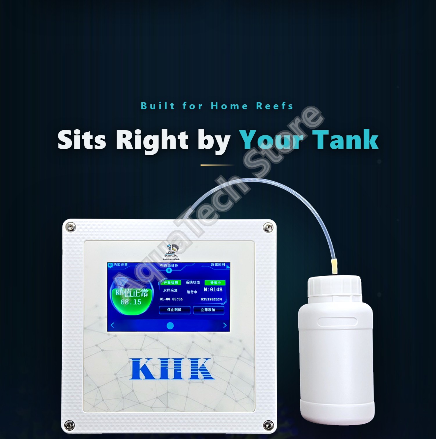 جهاز Lazybone KHK KH Auto Main - مراجعة Marine Aquarium Alkalinity وسعره