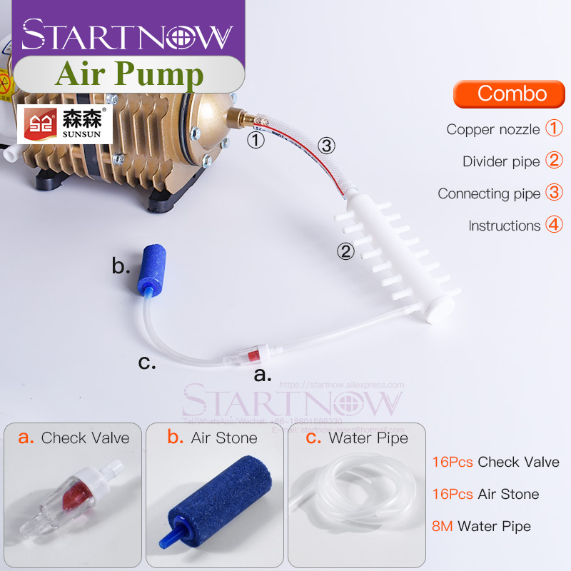 مضخة هواء كهربائية مغناطيسية S - مراجعة Marine Aquarium Chiller وسعره