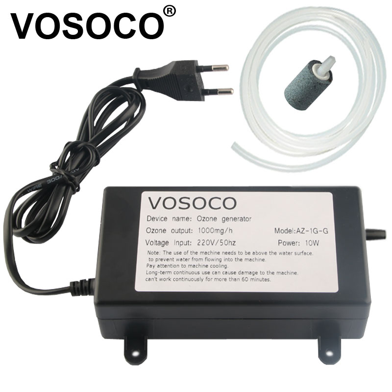 VOSOCO مولد أوزون مولد الأوزون - مراجعة Marine Aquarium Ozone Generator وسعره